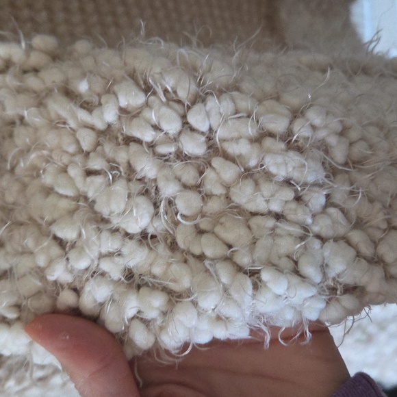 Fuzzy Knit Open Front Cardigan Boho - Picture 16 of 17